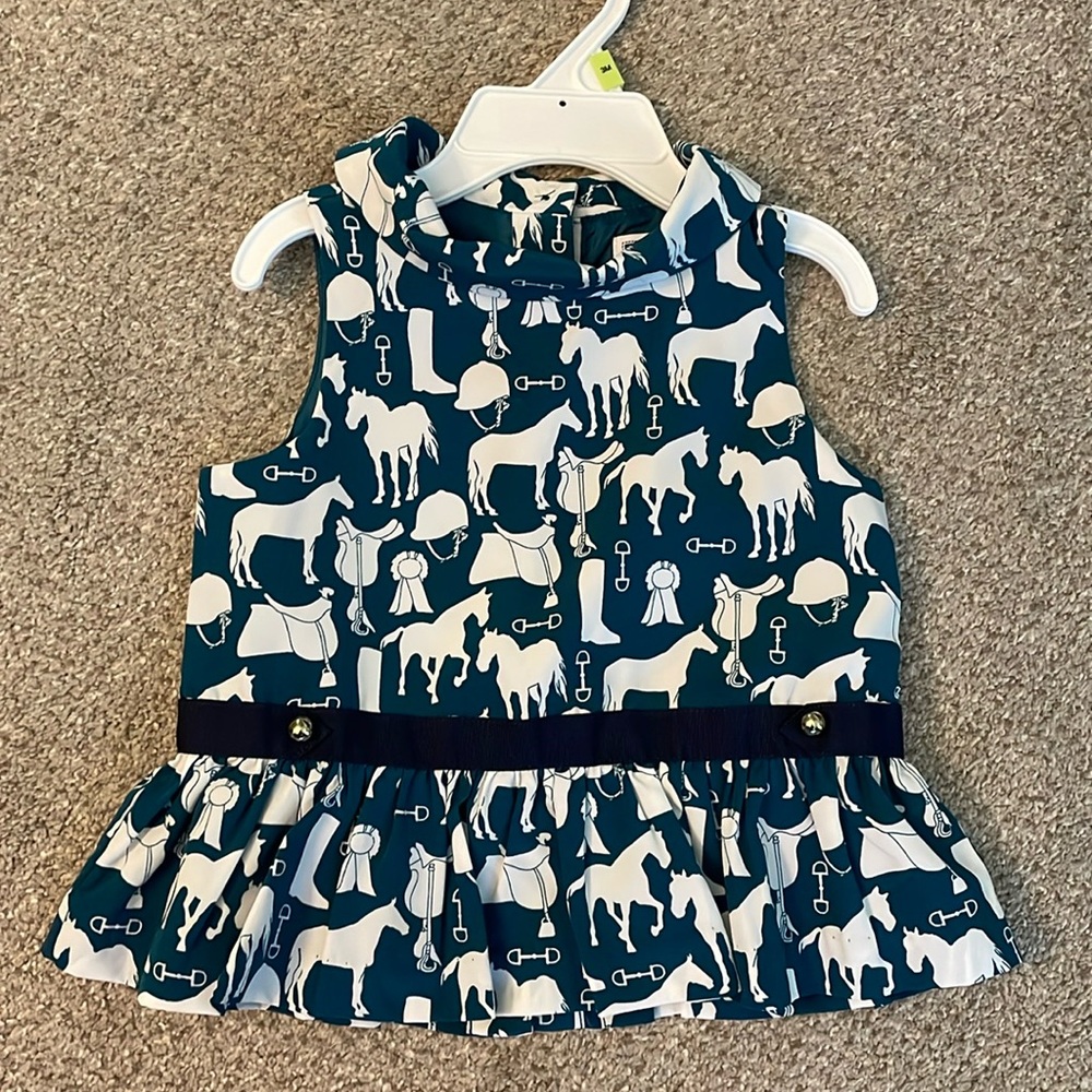 JANIE and JACK polyester top